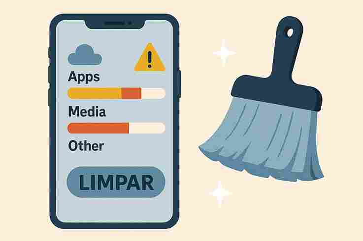 limpar memória celular Android