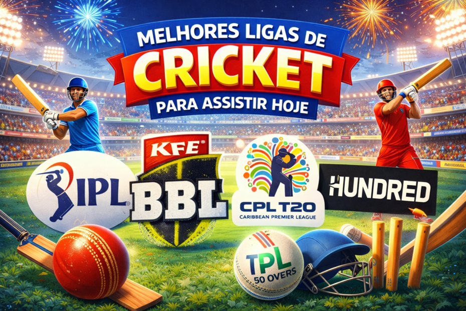 Melhores ligas de cricket