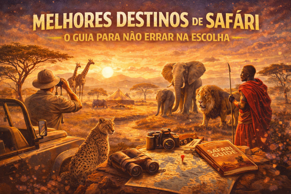 melhores destinos safari