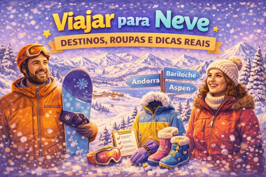 viajar para neve