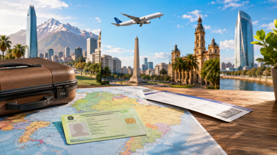 viagem internacional passaporte