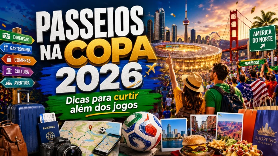 passeios copa do mundo 2026